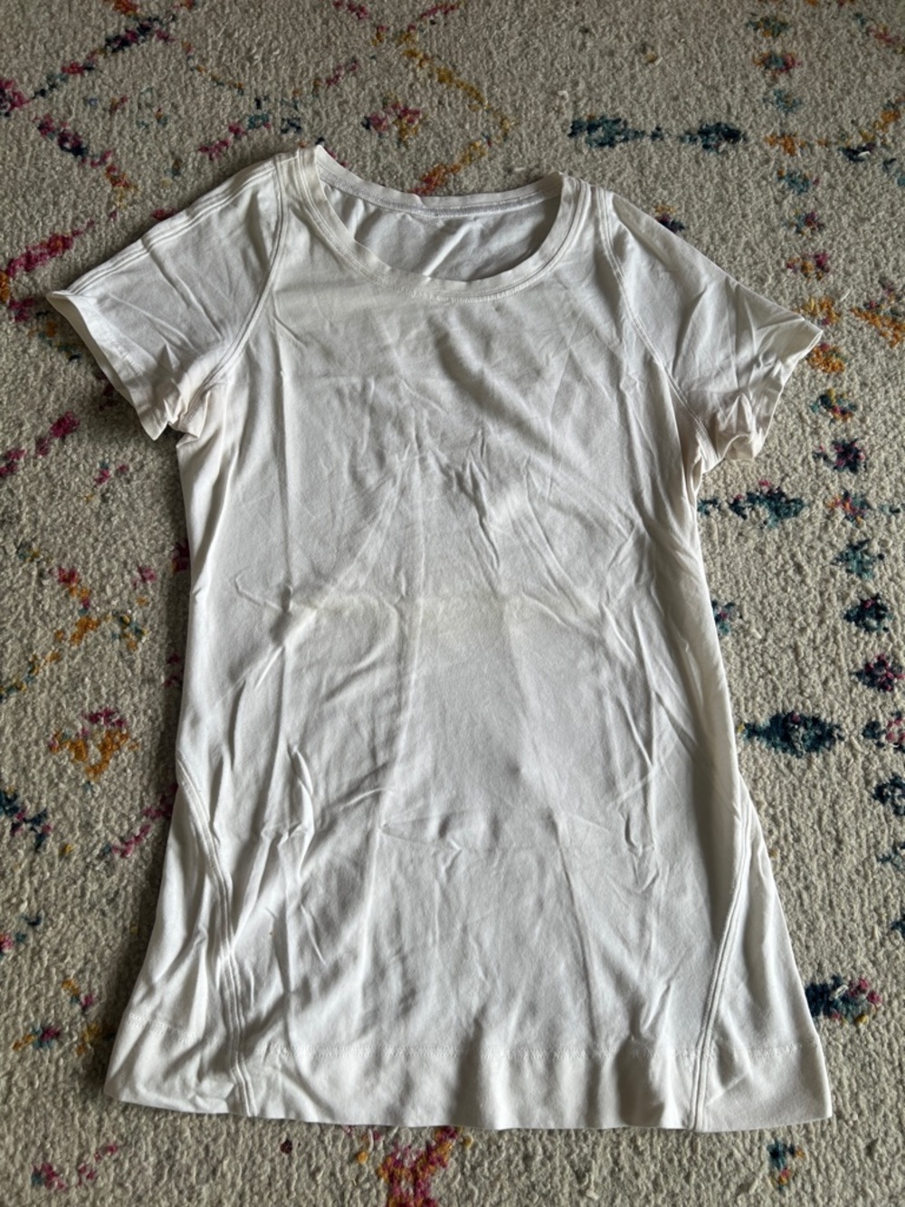Lululemon white T-shirt
